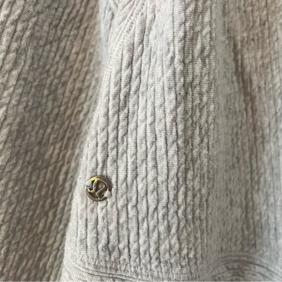 Lululemon Retreat Yourself Hoodie Heathered Core Ultra Light Grey / Nimbus XS/S - Picture 8 of 9